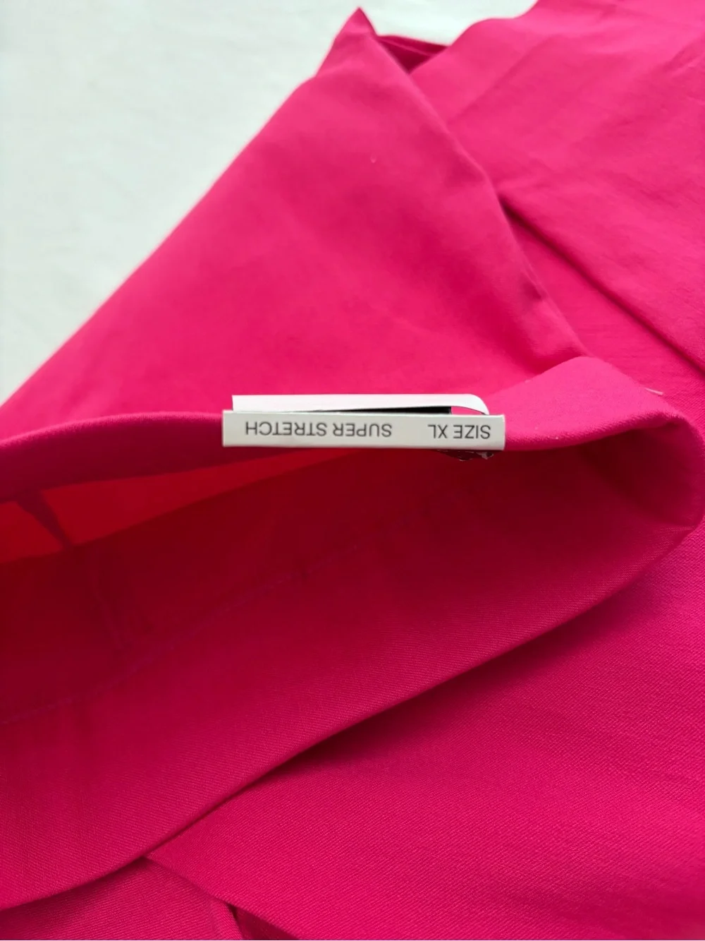 Counterparts Vibrant Hot Pink Straight-Leg Pants Size XL